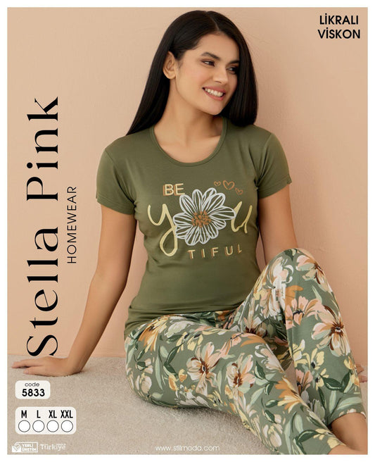 Stella Pink Lounge Wear
