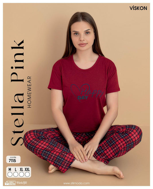 Stella Pink Lounge Wear